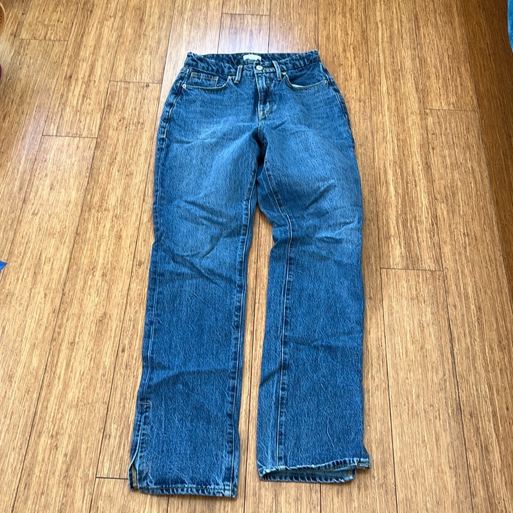 Like New Good American Jeans High Waist